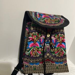 Unbranded no brand for backpack purses for women new colorful fabric